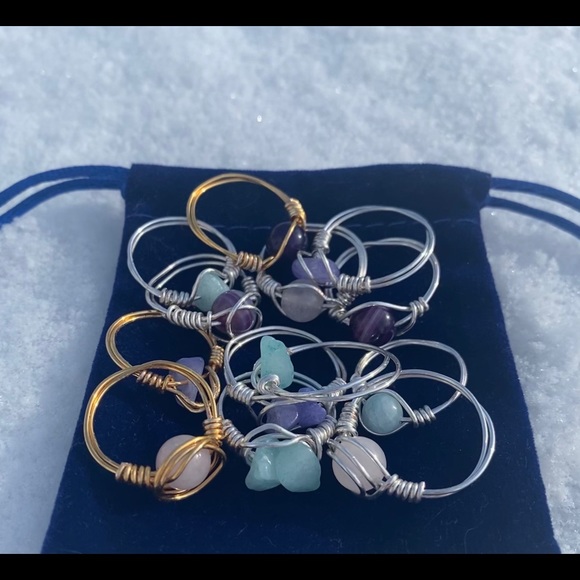 Handmade Wire Wrapped Rings - Picture 12 of 13